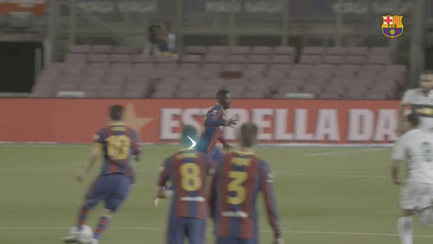 Ousmane Dembélé's quick feet and speed
